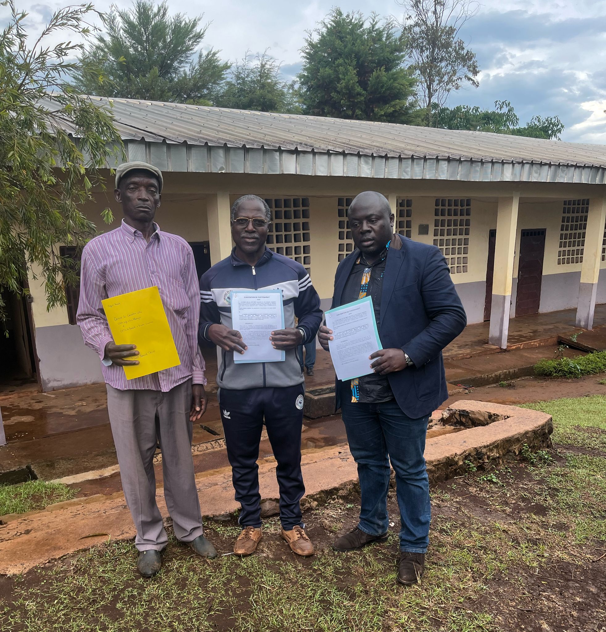 Rehabilitated training room at CETIC Banock